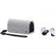 Auriculares gaming - Sony PULSE Explore, Intraurales, Bluetooth, Tecnología PlayStation Link™, Con Funda, Blanco