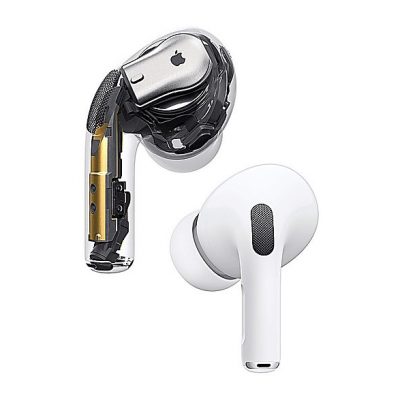 Auriculares Inalámbricos  - Auriculares Bluetooth Apple AirPods Pro c/Carga MagSafe Blanco (MLWK3ZM/A) APPLE, Intraurales, Bluetooth, White