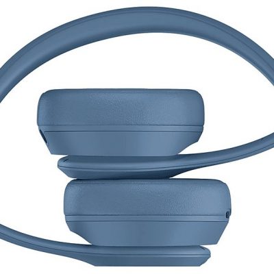 Auriculares inalámbricos - Beats Solo 4, Supraaurales, Bluetooth, 50h Autonomía, iOS y Android, Azul pizarra