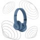 Auriculares inalámbricos - Beats Solo 4, Supraaurales, Bluetooth, 50h Autonomía, iOS y Android, Azul pizarra