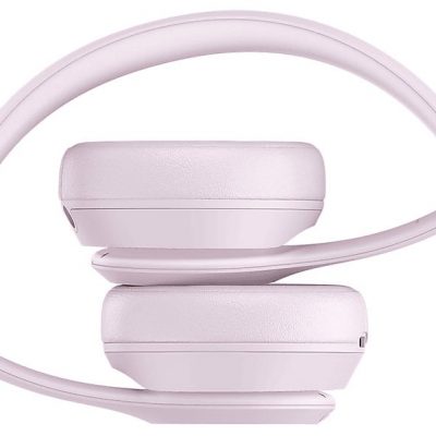 Auriculares inalámbricos - Beats Solo 4, Supraaurales, Bluetooth, 50h Autonomía, iOS y Android, Rosa nube
