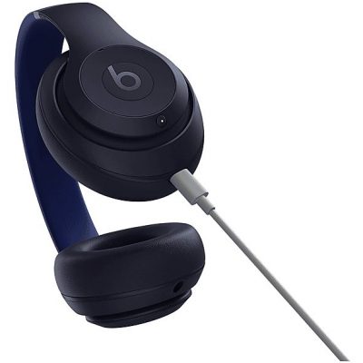Auriculares inalámbricos - Beats Studio Pro, Cancelación Activa de Ruido, Diadema, Hasta 40h, Azul Marino