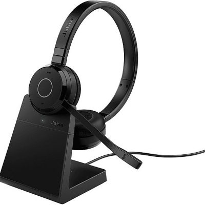 Auriculares inalámbricos  - Evolve 65 TE JABRA, Circumaurales, Bluetooth, Negro
