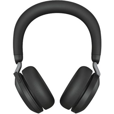 Auriculares Inalámbricos  - Evolve2 75 JABRA, Circumaurales, Bluetooth, Negro