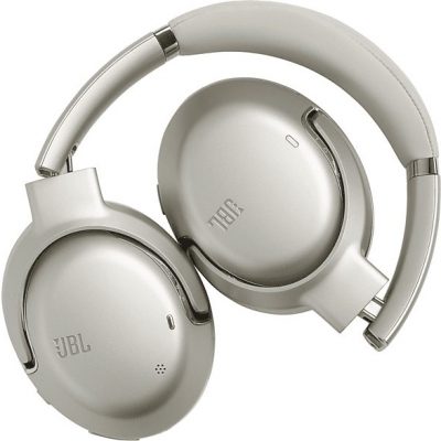 Auriculares inalámbricos - JBL Tour One M2, Bluetooth, Cancelación Activa de ruido, 50h autonomía, Oro