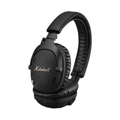 Auriculares inalámbricos - Marshall Monitor III A.N.C., Circumaurales, Bluetooth 5.3, Cancelación de ruido, 100h Autonomía, Plegables, Negro