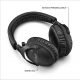 Auriculares inalámbricos - Marshall Monitor III A.N.C., Circumaurales, Bluetooth 5.3, Cancelación de ruido, 100h Autonomía, Plegables, Negro