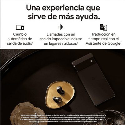 Auriculares inalámbricos  - Pixel Buds Pro GOOGLE, Intraurales, Bluetooth, Verde