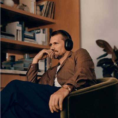 Auriculares inalámbricos - Sonos Ace, Supraaurales, Inalámbricos, 30 horas de autonomía, Cancelación de ruido, Negro