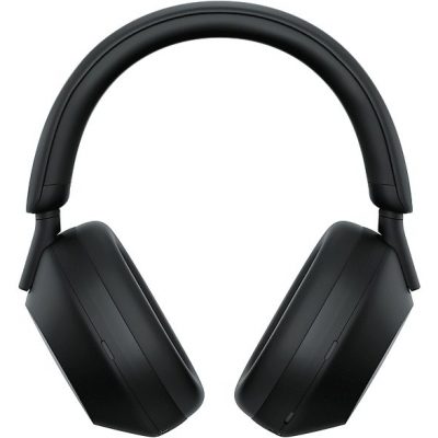 Auriculares inalámbricos - Sony WH-1000XM5B, Estuche rígido, Cancelación ruido, 30h, Hi-Res, Carga Rápida, Llamada Nítida, Bluetooth, Diadema, Negro