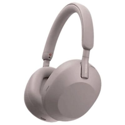 Auriculares inalámbricos - Sony WH-1000XM5P, Cancelación ruido (Noise Cancelling), 30h, Hi-Res, Carga Rápida, Con Asistente, Bluetooth, Diadema, Rosa