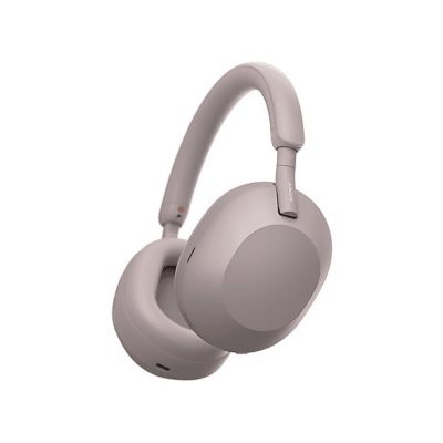 Auriculares inalámbricos - Sony WH-1000XM5P, Cancelación ruido (Noise Cancelling), 30h, Hi-Res, Carga Rápida, Con Asistente, Bluetooth, Diadema, Rosa