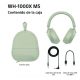 Auriculares inalámbricos - Sony WH-1000XM5S, Cancelación ruido (Noise Cancelling), 30h, Hi-Res, Carga Rápida, Con Asistente, Bluetooth, Diadema, Plata