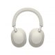 Auriculares inalámbricos - Sony WH-1000XM5S, Cancelación ruido (Noise Cancelling), 30h, Hi-Res, Carga Rápida, Con Asistente, Bluetooth, Diadema, Plata