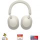 Auriculares inalámbricos - Sony WH-1000XM5S, Cancelación ruido (Noise Cancelling), 30h, Hi-Res, Carga Rápida, Con Asistente, Bluetooth, Diadema, Plata