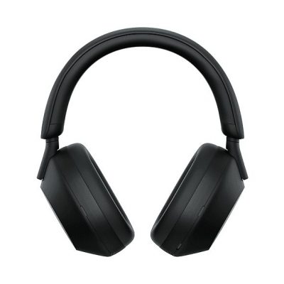 Auriculares inalámbricos - Sony WH-1000XM5SA, Estuche blando, Cancelación ruido , 30h, Hi-Res, Carga Rápida, Bluetooth, Diadema, iOS/Android, Negro