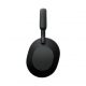 Auriculares inalámbricos - Sony WH-1000XM5SA, Estuche blando, Cancelación ruido , 30h, Hi-Res, Carga Rápida, Bluetooth, Diadema, iOS/Android, Negro