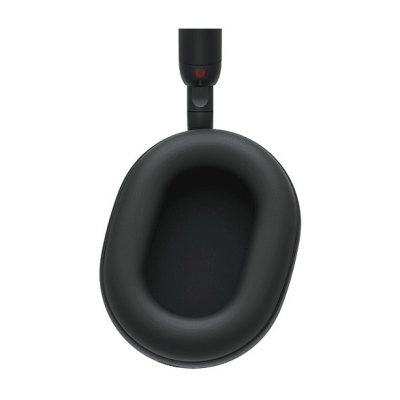 Auriculares inalámbricos - Sony WH-1000XM5SA, Estuche blando, Cancelación ruido , 30h, Hi-Res, Carga Rápida, Bluetooth, Diadema, iOS/Android, Negro
