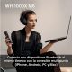 Auriculares inalámbricos - Sony WH-1000XM6, Cancelación ruido, 30h Autonomía, Hi-Res, Carga Rápida, Cómodo, Plegable, iOS/Android, Azul