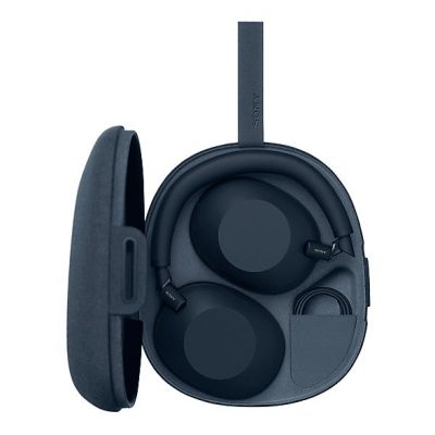 Auriculares inalámbricos - Sony WH-1000XM6, Cancelación ruido, 30h Autonomía, Hi-Res, Carga Rápida, Cómodo, Plegable, iOS/Android, Azul