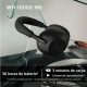 Auriculares inalámbricos - Sony WH-1000XM6, Cancelación ruido, 30h Autonomía, Hi-Res, Carga Rápida, Cómodo, Plegable, iOS/Android, Azul