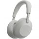 Auriculares inalámbricos - Sony WH-1000XM6, Cancelación ruido, 30h Autonomía, Hi-Res, Carga Rápida, Cómodo, Plegable, iOS/Android, Plata