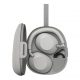 Auriculares inalámbricos - Sony WH-1000XM6, Cancelación ruido, 30h Autonomía, Hi-Res, Carga Rápida, Cómodo, Plegable, iOS/Android, Plata