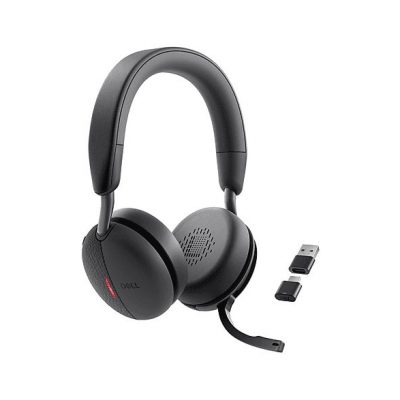 Auriculares inalámbricos  - WL5024-DEMEA DELL, Circumaurales, Bluetooth, Black