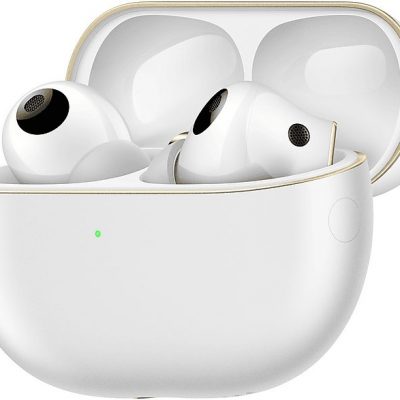 Auriculares True Wireless - Huawei FreeBuds Pro 4, 33h Autonomía, Cancelación de Ruido, Doble Conexión, Blanco
