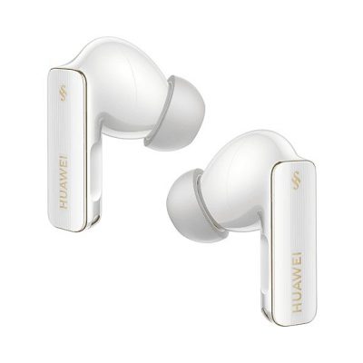 Auriculares True Wireless - Huawei FreeBuds Pro 4, 33h Autonomía, Cancelación de Ruido, Doble Conexión, Blanco