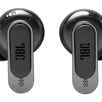 Auriculares True Wireless - JBL Tour Pro 3, Sonido espacial 360, Cancelación de ruido adaptativa, 40 h, Estuche con pantalla, asistente de voz, Negro