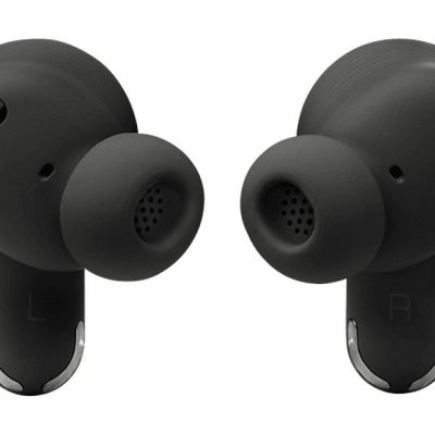 Auriculares True Wireless - JBL Tour Pro 3, Sonido espacial 360, Cancelación de ruido adaptativa, 40 h, Estuche con pantalla, asistente de voz, Negro