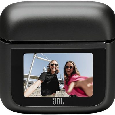 Auriculares True Wireless - JBL Tour Pro 3, Sonido espacial 360, Cancelación de ruido adaptativa, 40 h, Estuche con pantalla, asistente de voz, Negro