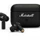 Auriculares True Wireless - Marshall Motif II A.N.C., Cancelación activa ruido, 30h de reproducción, Carga inalámbrica, Negro