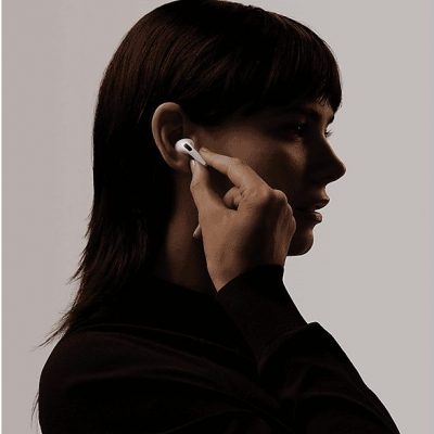 Auriculares True Wireless  - MWP22ZM A APPLE, Intraurales, Bluetooth, Blanco