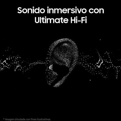 Auriculares True Wireless - Samsung Galaxy Buds3 Pro, ANC, Bluetooth 5.4, Audio 24bits, 3 Micrófonos, Reproducción hasta 30h, Dual Amp, Grafito