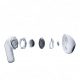 Auriculares True Wireless - Samsung Galaxy Buds4, Cancelación Activa de Ruido (ANC), Bluetooth 6.1, Autonomía hasta 5 horas con ANC, Blanco