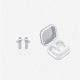 Auriculares True Wireless - Samsung Galaxy Buds4, Cancelación Activa de Ruido (ANC), Bluetooth 6.1, Autonomía hasta 5 horas con ANC, Blanco
