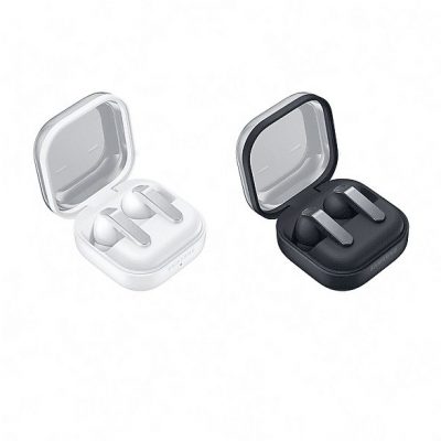Auriculares True Wireless - Samsung Galaxy Buds4 Pro, Cancelación Activa de Ruido (ANC), Bluetooth 6.1, Autonomía hasta 6 horas con ANC, Blanco