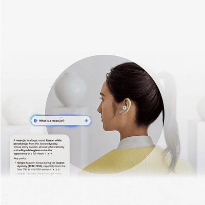 Auriculares True Wireless - Samsung Galaxy Buds4 Pro, Cancelación Activa de Ruido (ANC), Bluetooth 6.1, Autonomía hasta 6 horas con ANC, Blanco