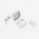 Auriculares True Wireless - Samsung Galaxy Buds4 Pro, Cancelación Activa de Ruido (ANC), Bluetooth 6.1, Autonomía hasta 6 horas con ANC, Blanco