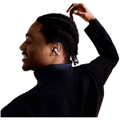 Auriculares True Wireless - Shokz OpenDots One, 40 h Autonomía, Open-Ear con clip, IP54, Dolby Audio, Negro