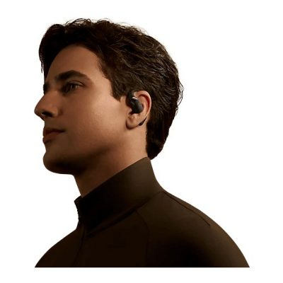 Auriculares True Wireless - Shokz OpenFit 2, 48 h Autonomía, Open-Ear, Resistencia al agua IP55, Micrófono con cancelación de ruido, Negro