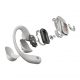Auriculares True Wireless - Shokz OpenFit 2+, 48h Autonomía, Open-Ear, Resistencia agua IP55, Micrófono con cancelación de ruido, Dolby Audio, Gris