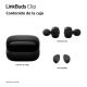 Auriculares True Wireless - Sony LinkBuds Clip, Estilo abierto, 3 modos de escucha, IPX4, Llamadas nítidas, 37 horas, IA, Táctil, iOS/Android, Beige