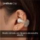 Auriculares True Wireless - Sony LinkBuds Clip, Estilo abierto, 3 modos de escucha, IPX4, Llamadas nítidas, 37 horas, IA, Táctil, iOS/Android, Beige