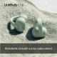 Auriculares True Wireless - Sony LinkBuds Clip, Estilo abierto, 3 modos de escucha, IPX4, Llamadas nítidas, 37 horas, IA, Táctil, iOS/Android, Beige