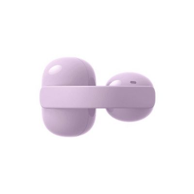 Auriculares True Wireless - Sony LinkBuds Clip, Estilo abierto, 3 modos de escucha, IPX4, Llamadas nítidas, 37 horas, IA, Táctil, iOS/Android, Lavanda