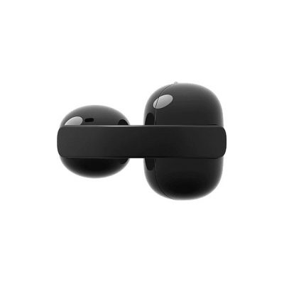 Auriculares True Wireless - Sony LinkBuds Clip, Estilo abierto, 3 modos de escucha, IPX4, Llamadas nítidas, 37 horas, IA, Táctil, iOS/Android, Negro