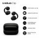 Auriculares True Wireless - Sony LinkBuds Clip, Estilo abierto, 3 modos de escucha, IPX4, Llamadas nítidas, 37 horas, IA, Táctil, iOS/Android, Negro